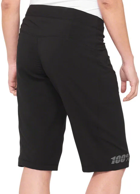 100% Ridecamp Shorts - Black, Women's, Medium