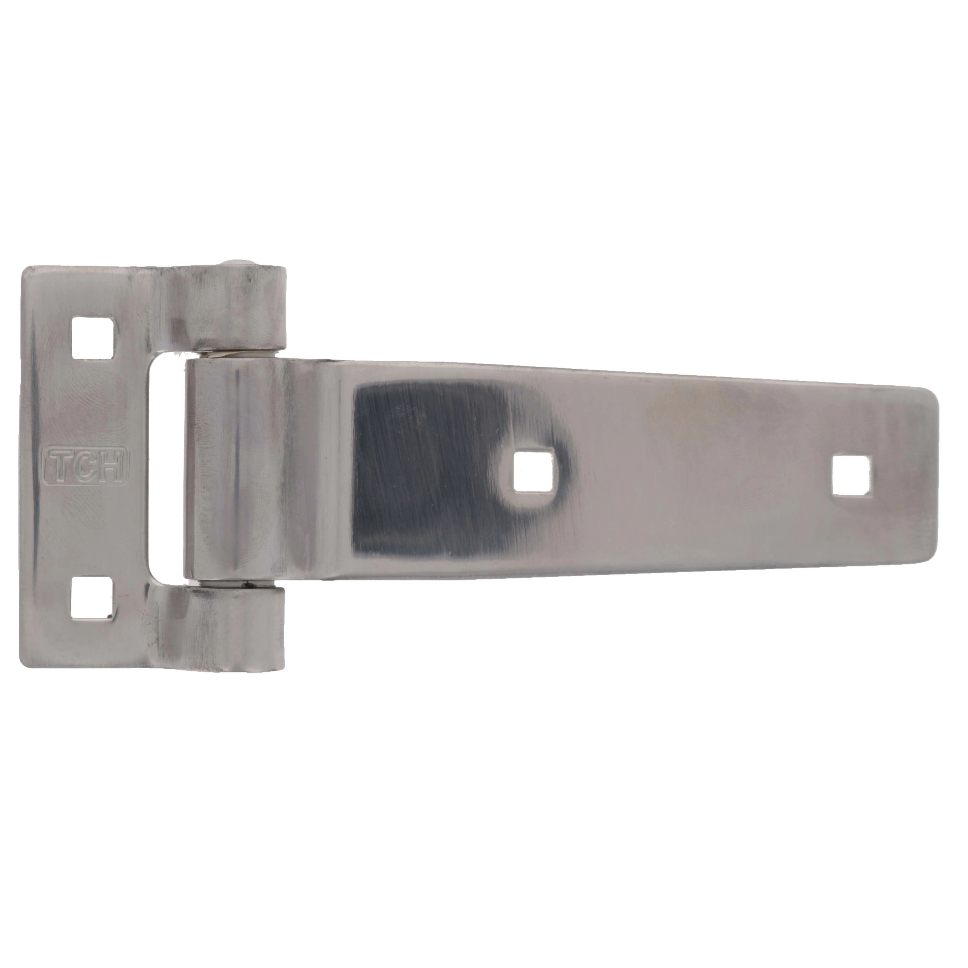 5" Polished Stainless Steel Strap Hinge