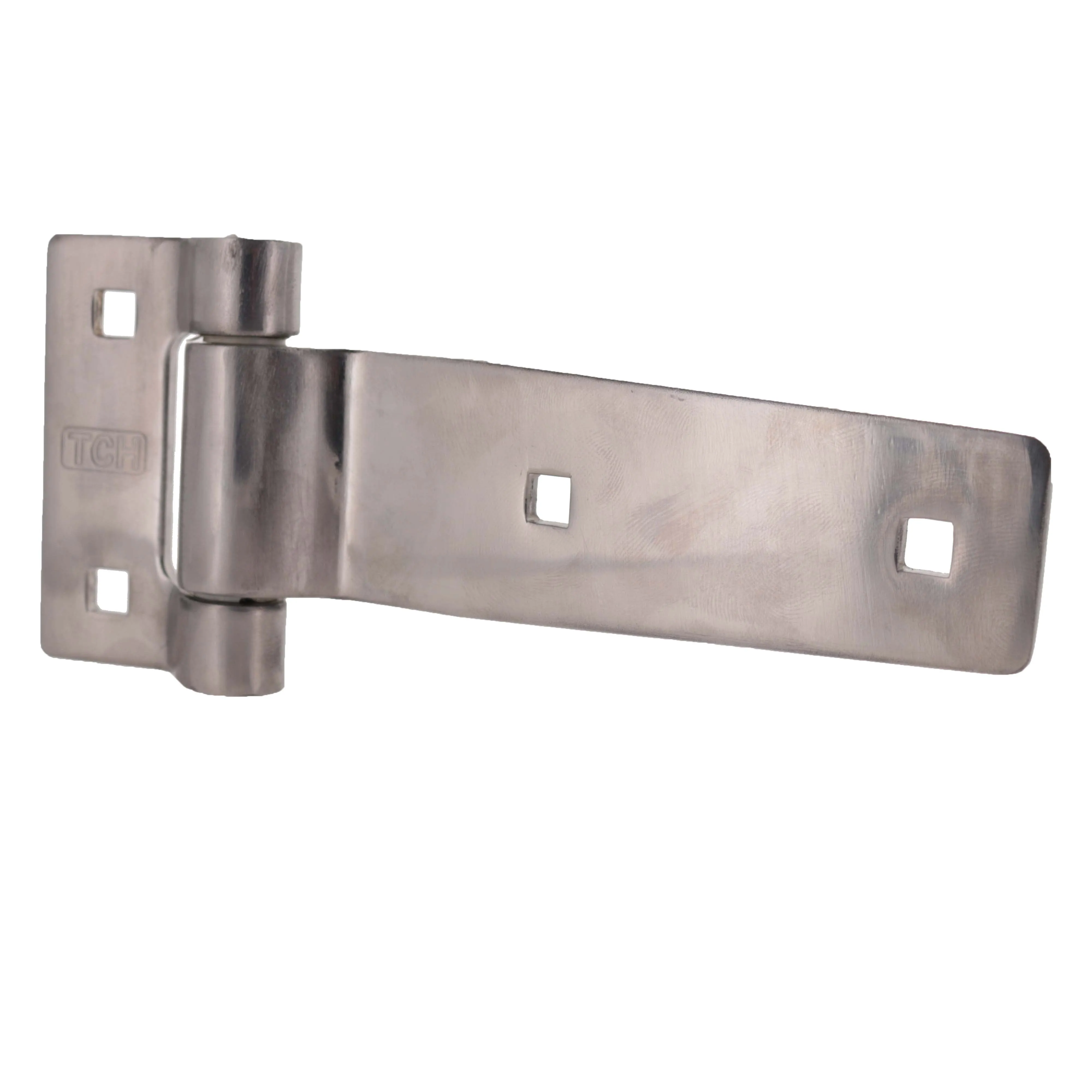 5" Polished Stainless Steel Strap Hinge