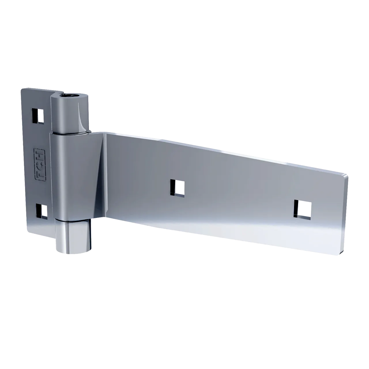 5" Polished Stainless Steel Strap Hinge