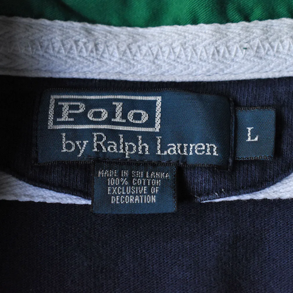 90's Polo Ralph Lauren ラグビージャージ ラグビーシャツ 240519