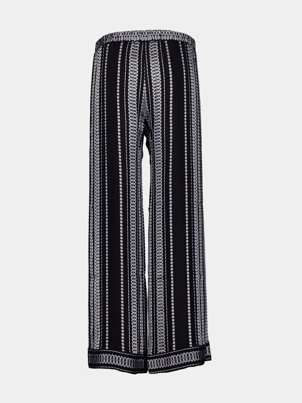 Abaton Silk Cropped Trousers