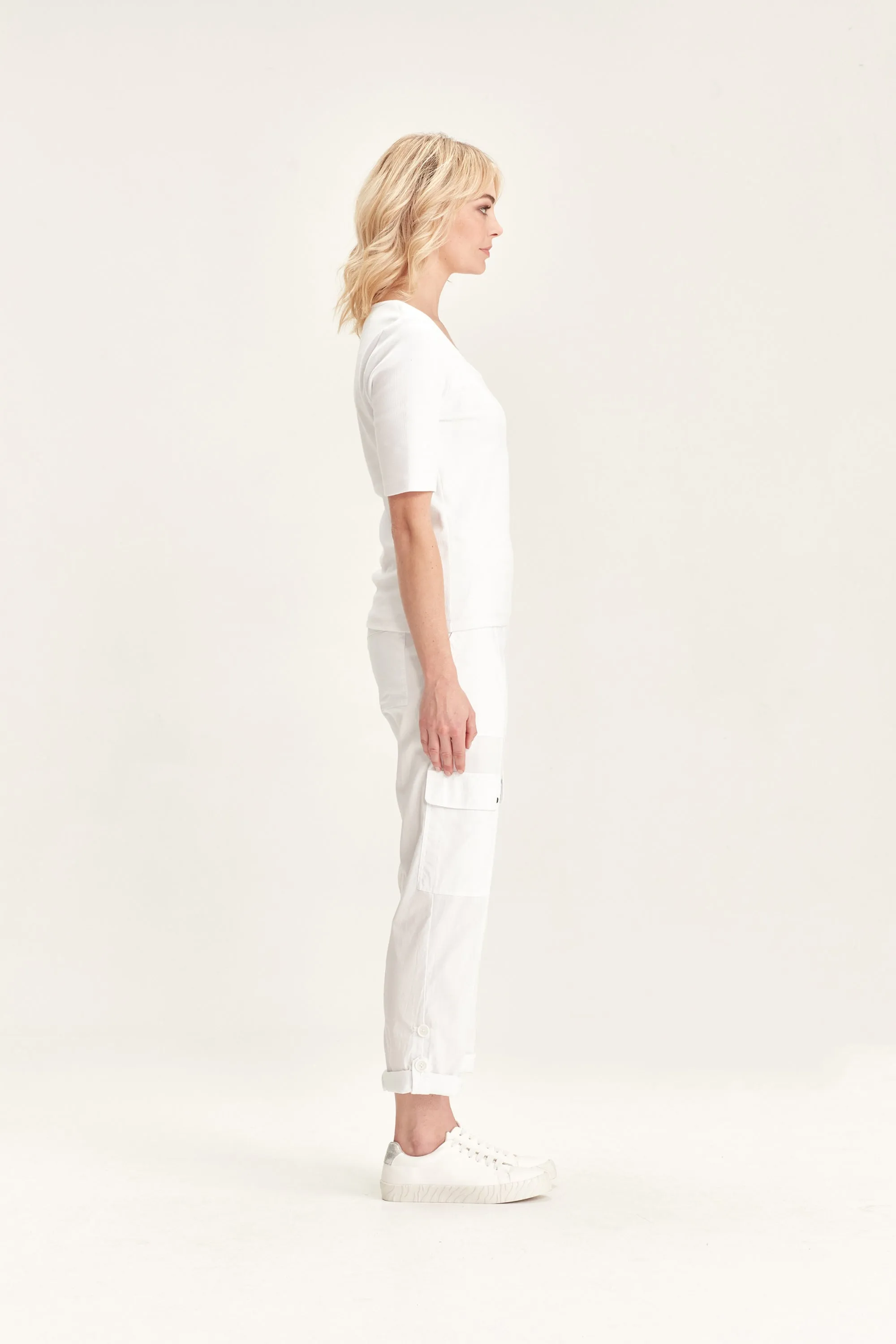 Acrobat Cargo Pant | White