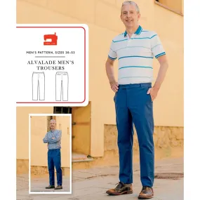 Alvalade Mens Trousers Pattern, Liesl & Co.