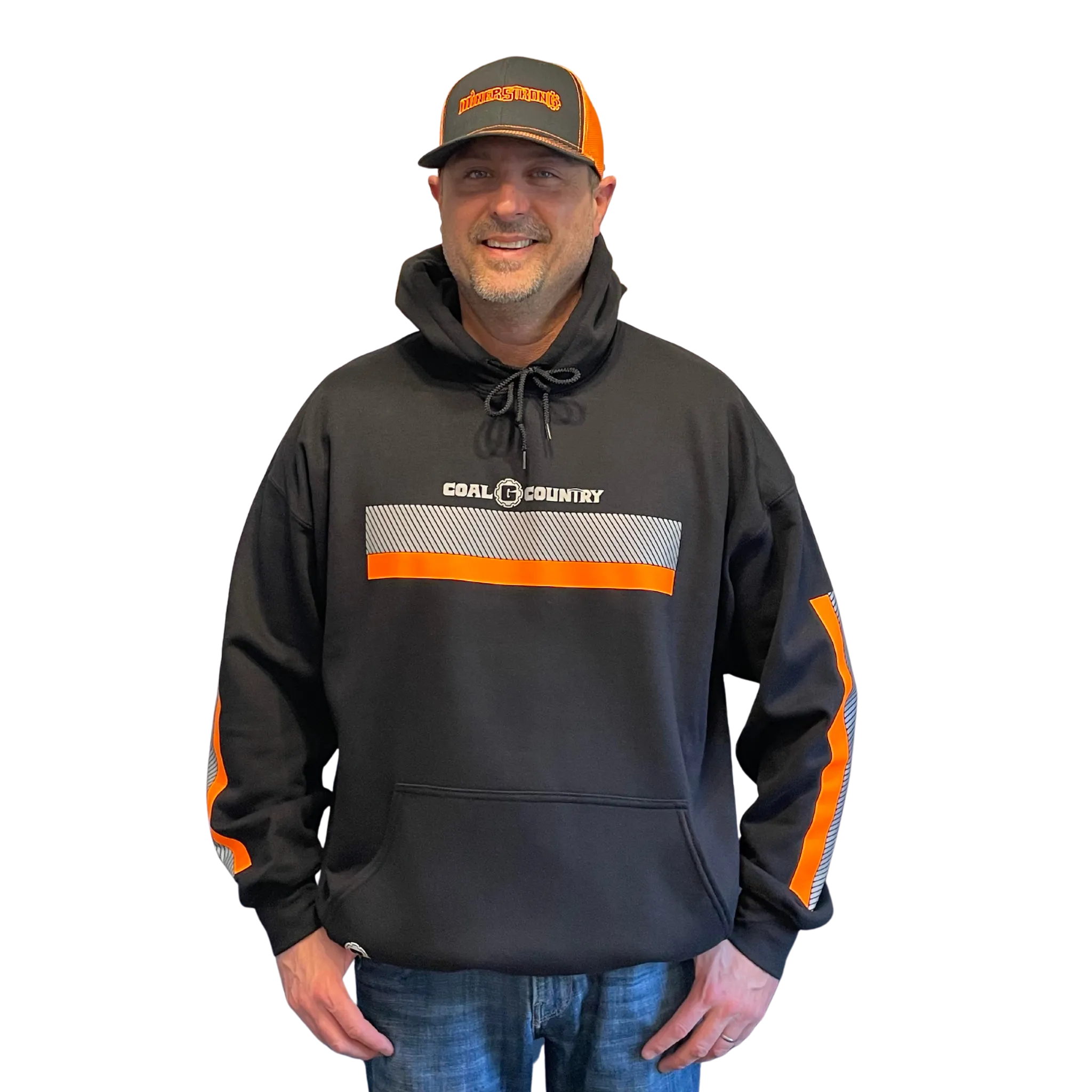 ANSI Class 2 Coal Country Reflective Hoodie