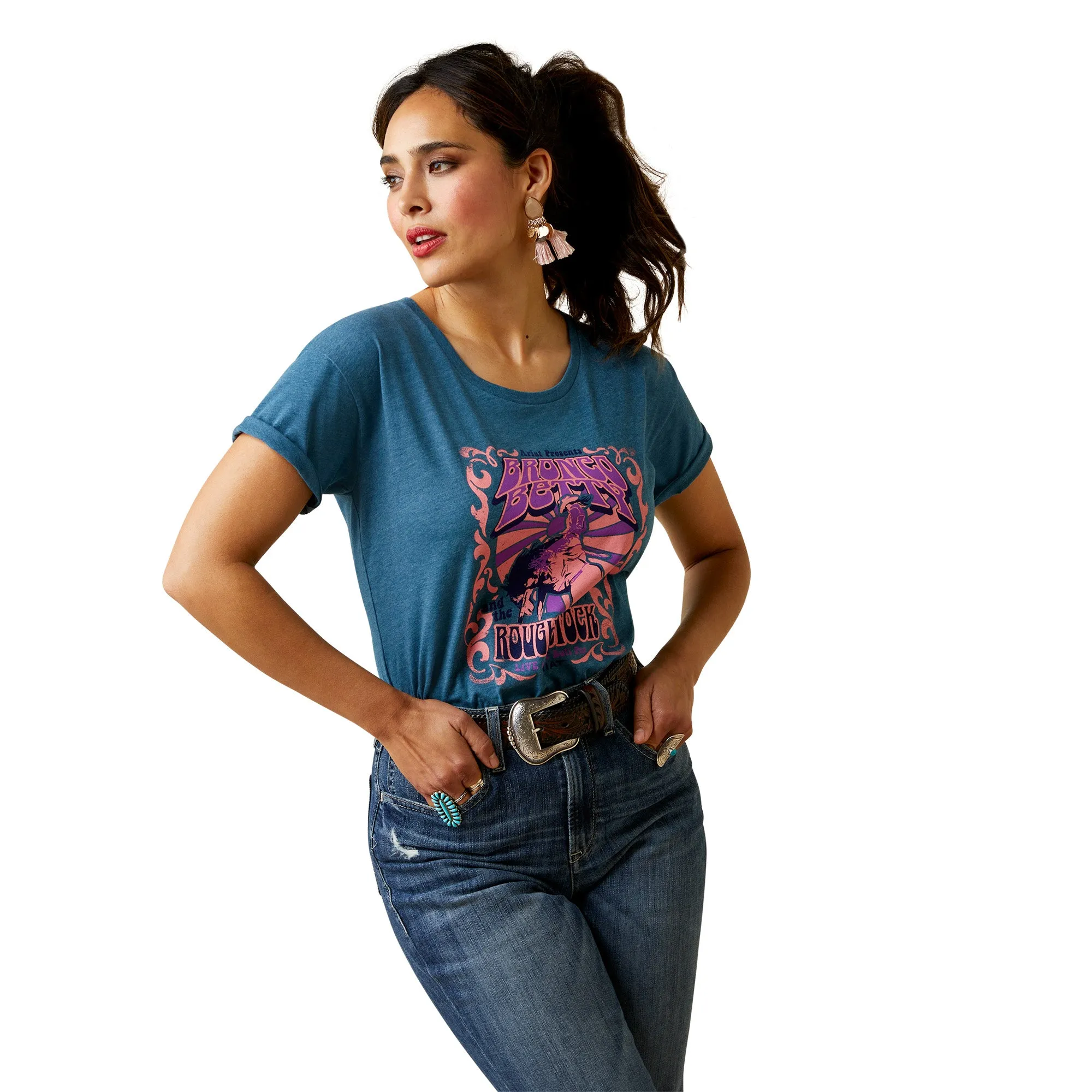 Ariat Women Bronco Betty T-Shirt 10045444