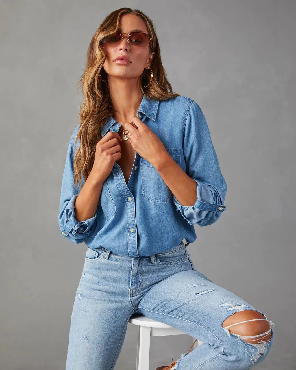 Ashley Denim Shirt