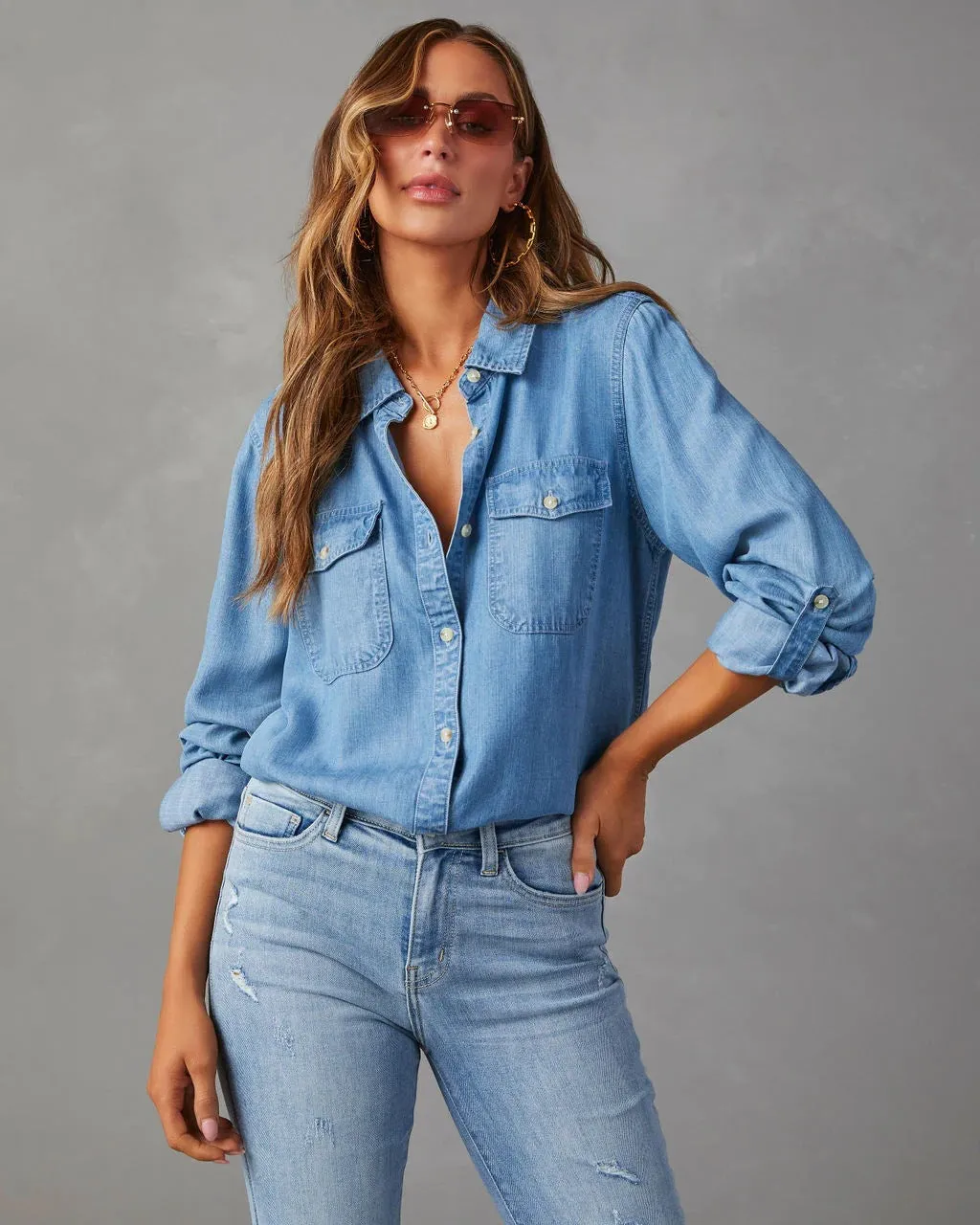 Ashley Denim Shirt