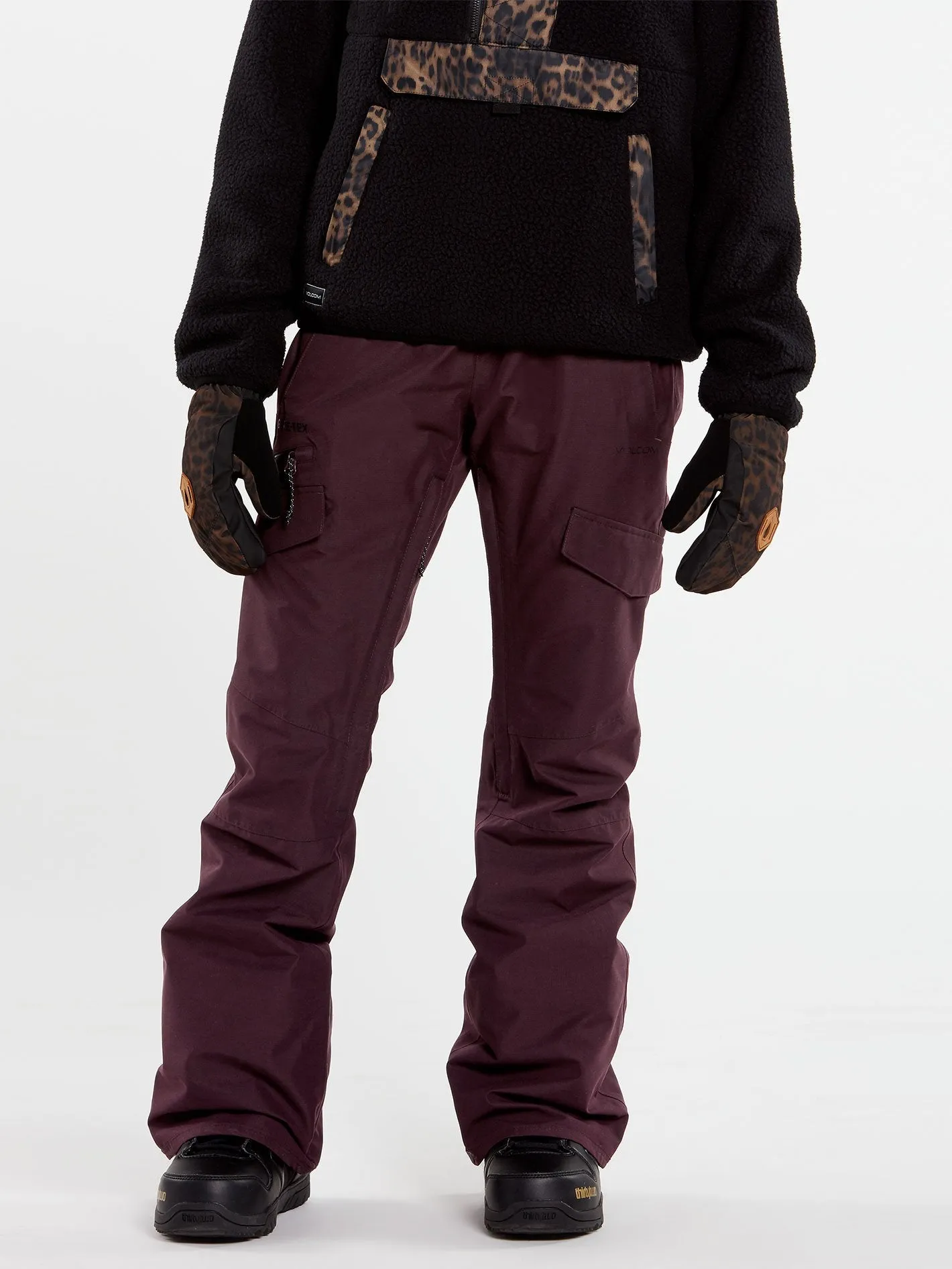 Aston GORE-TEX Pants - Black Red