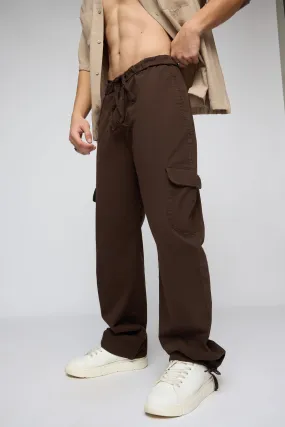 Aztec Brown Men's Relaxed Fit Cargo Pants