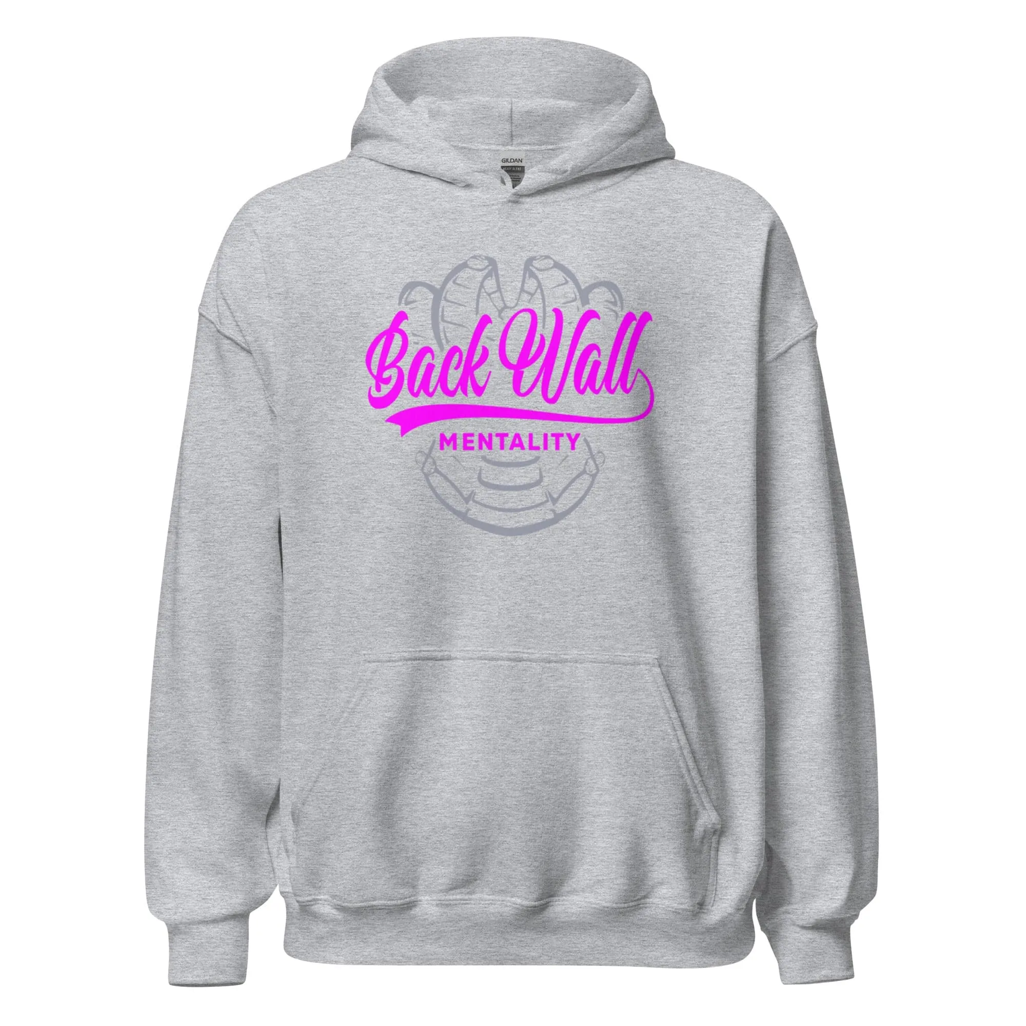 Backwall Mentality Pink - Adult Hoodie