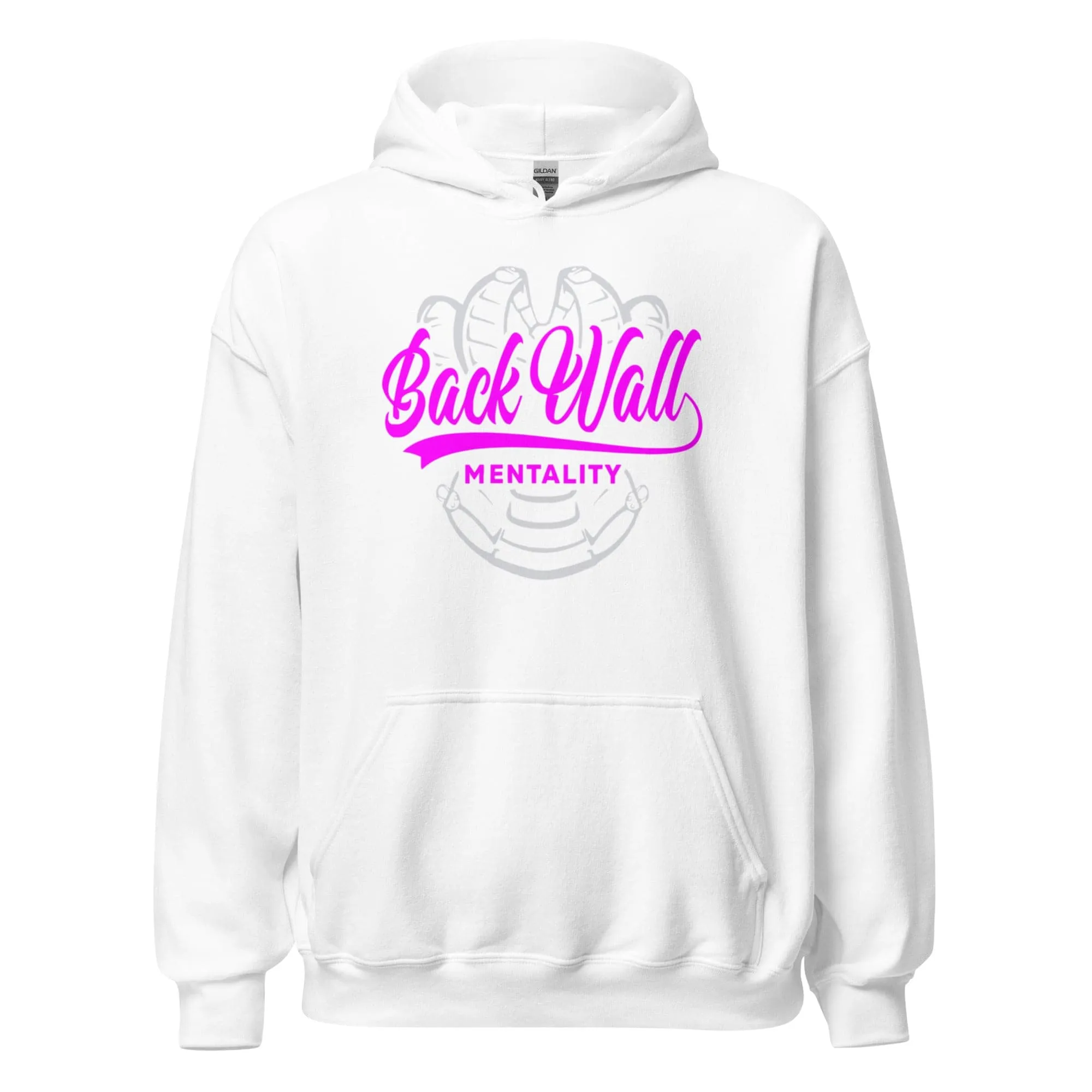 Backwall Mentality Pink - Adult Hoodie