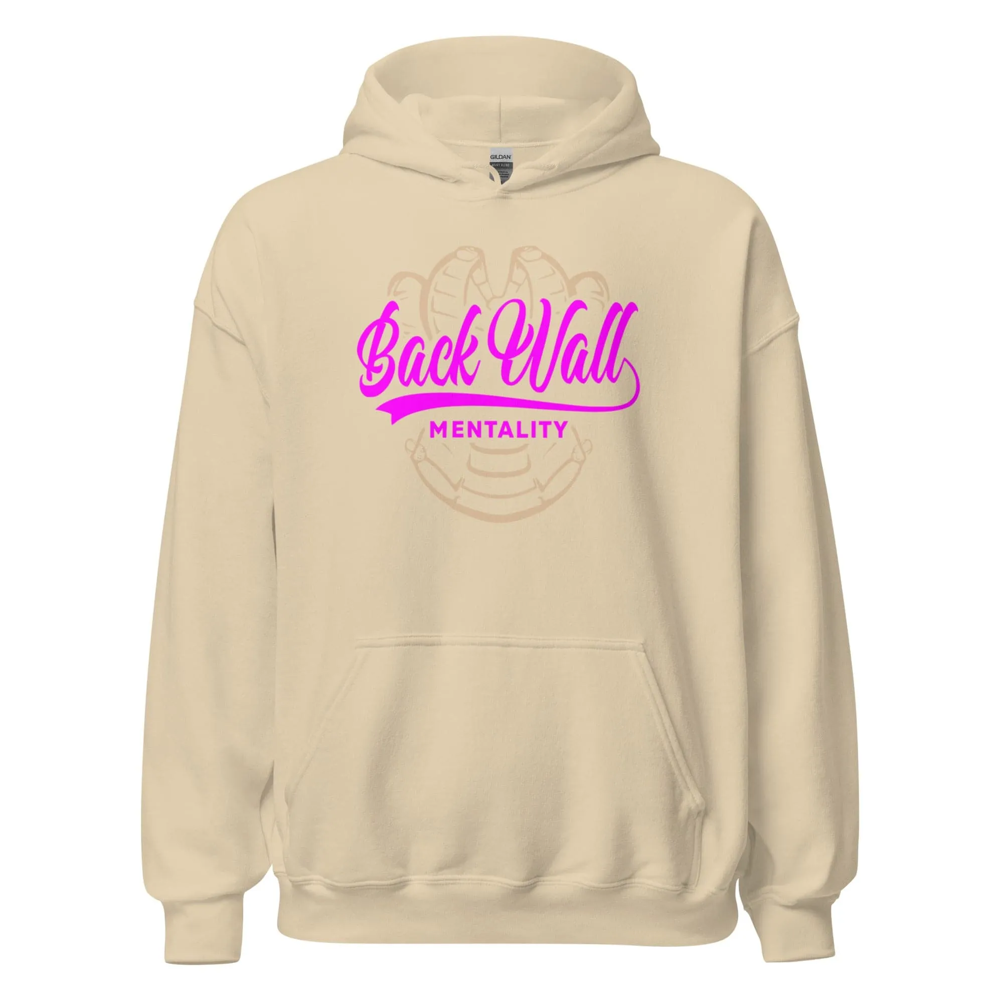 Backwall Mentality Pink - Adult Hoodie