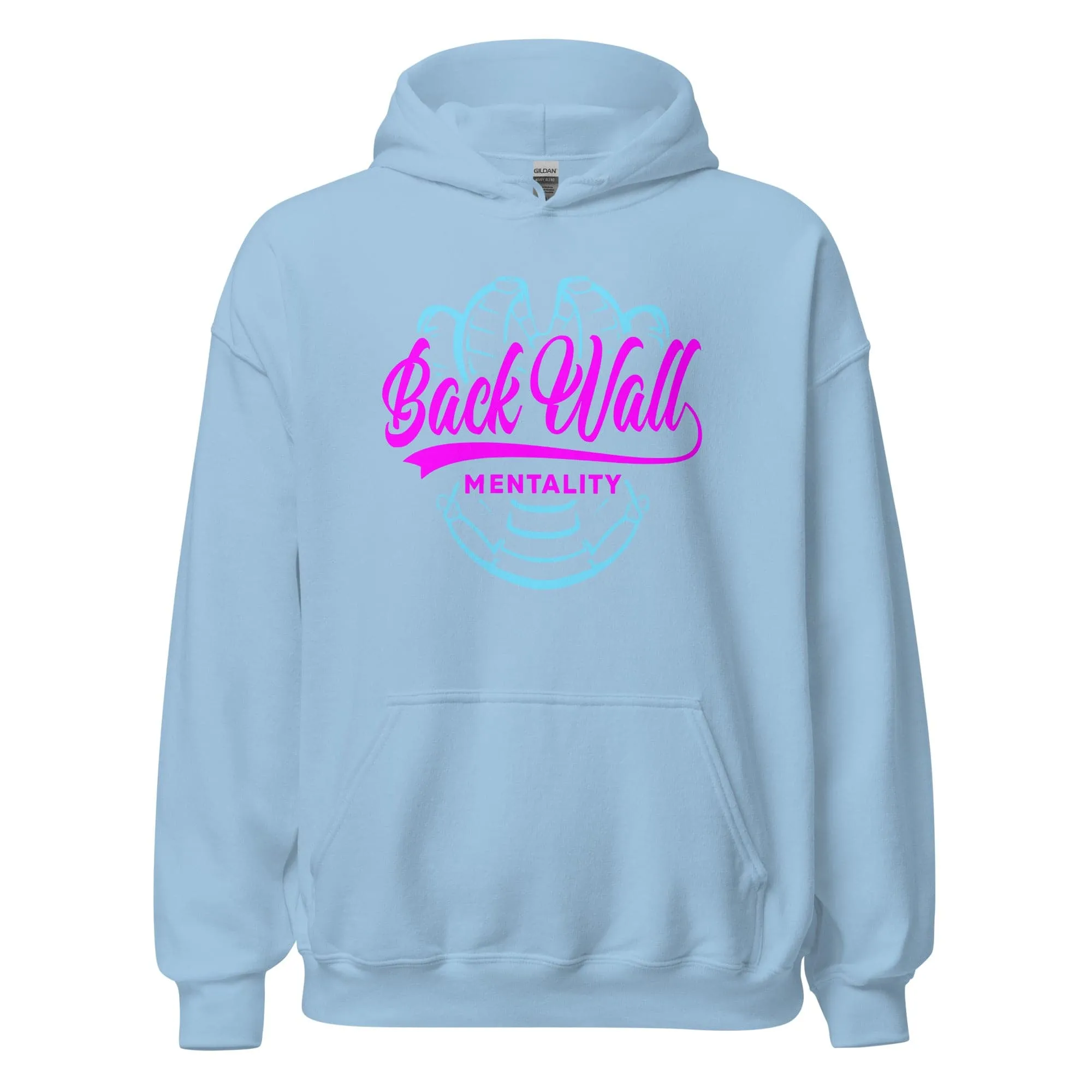 Backwall Mentality Pink - Adult Hoodie