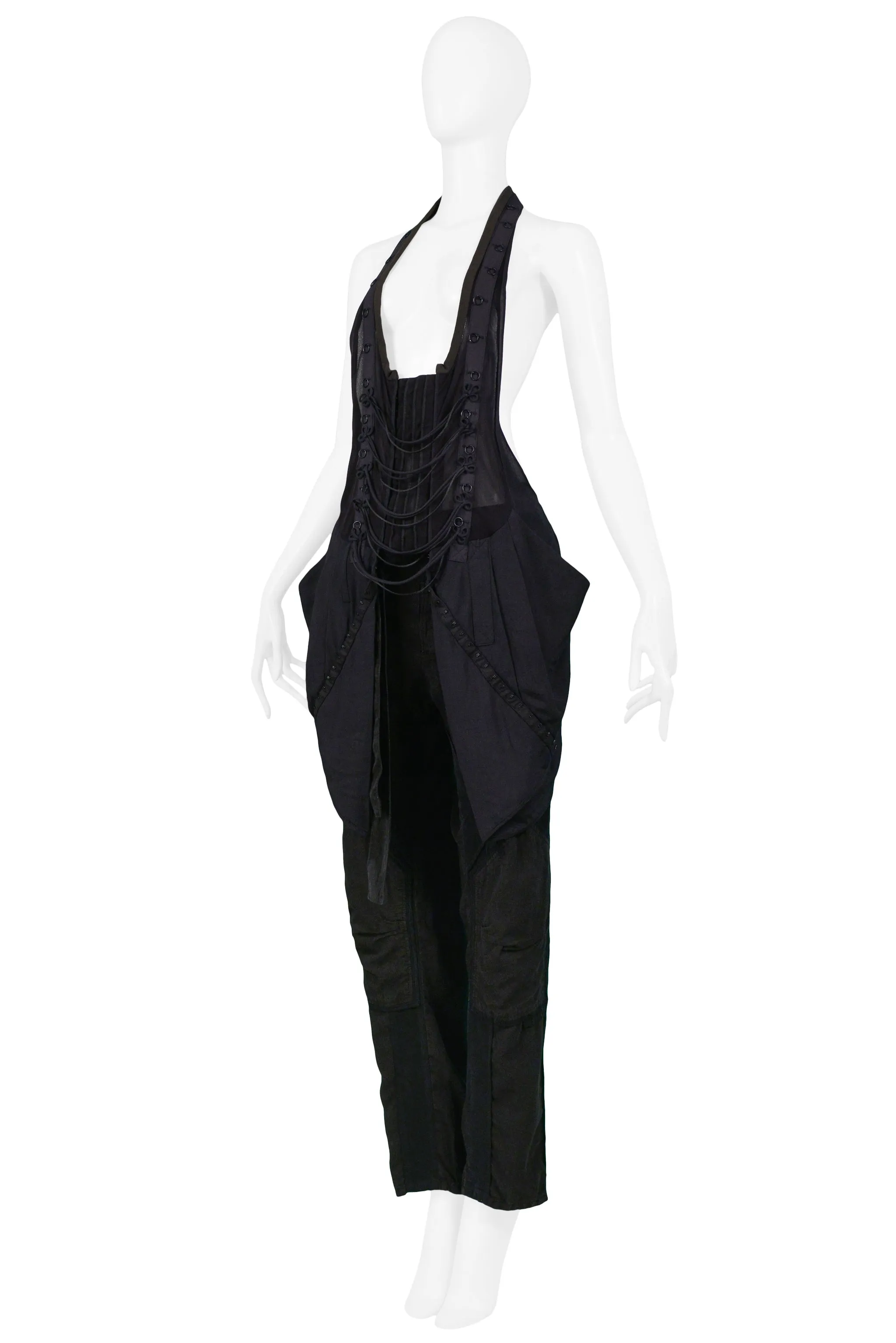 BALENCIAGA BY GHESQUIERE CORSET VEST 2002