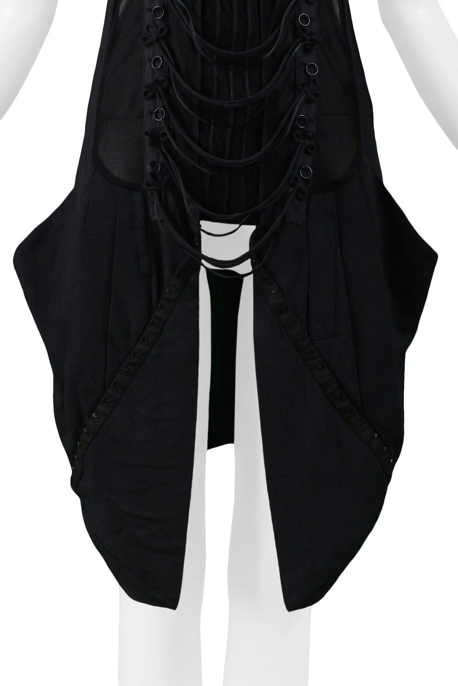 BALENCIAGA BY GHESQUIERE CORSET VEST 2002