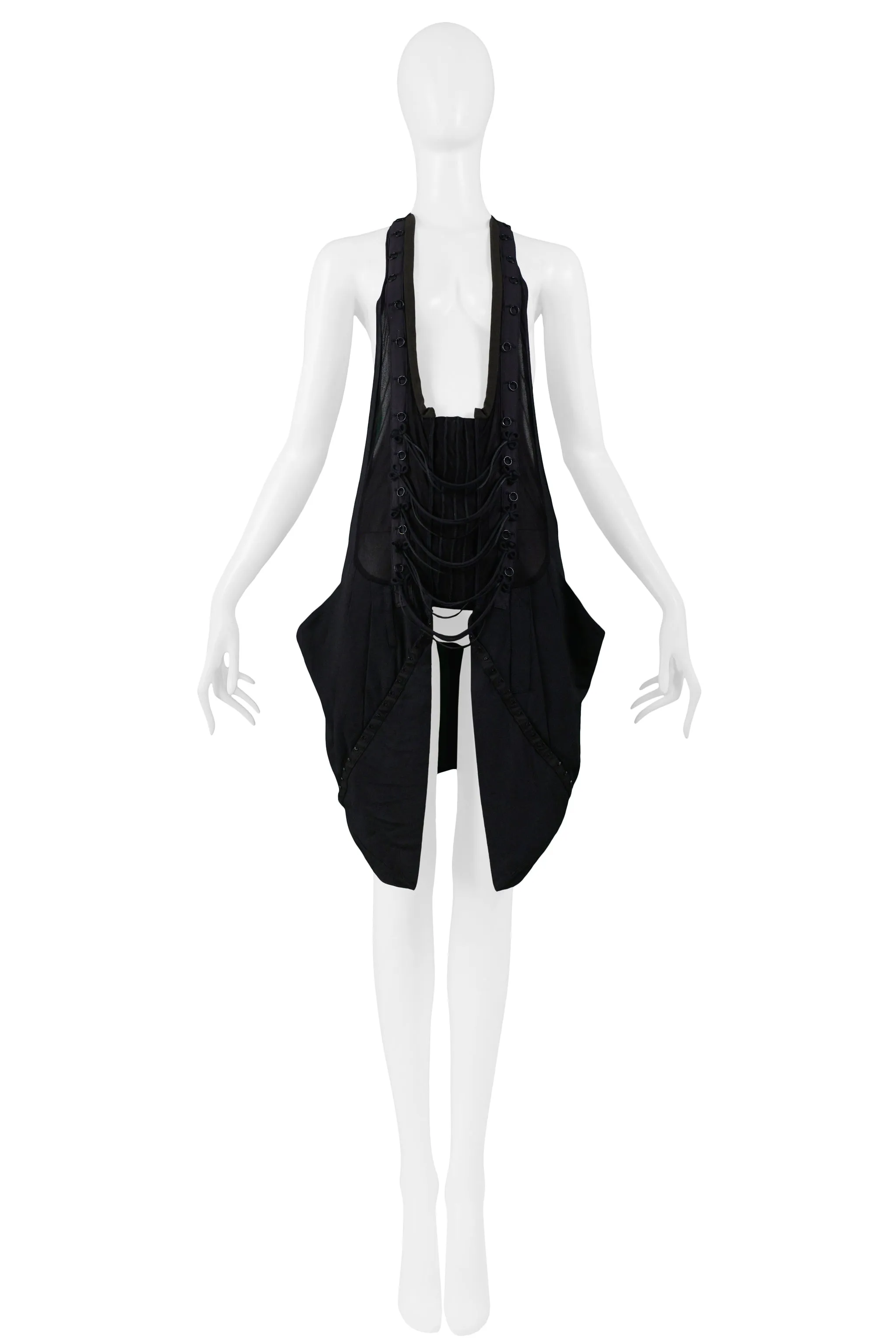 BALENCIAGA BY GHESQUIERE CORSET VEST 2002