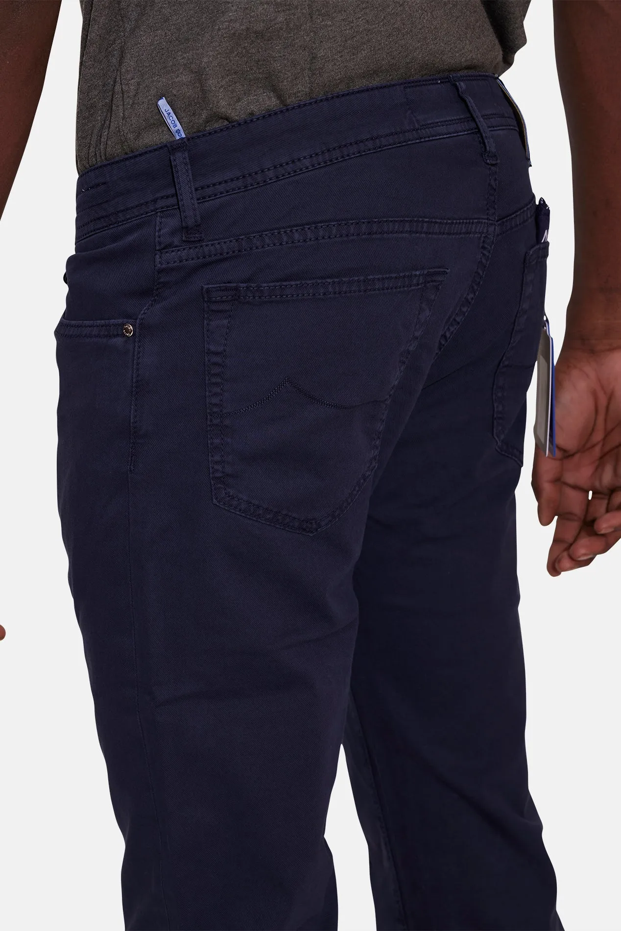 Bard Soft Stretch Twill 5 Pkt Navy Blue