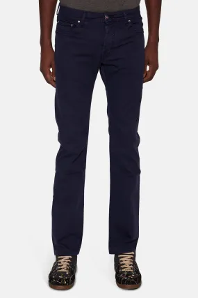 Bard Soft Stretch Twill 5 Pkt Navy Blue