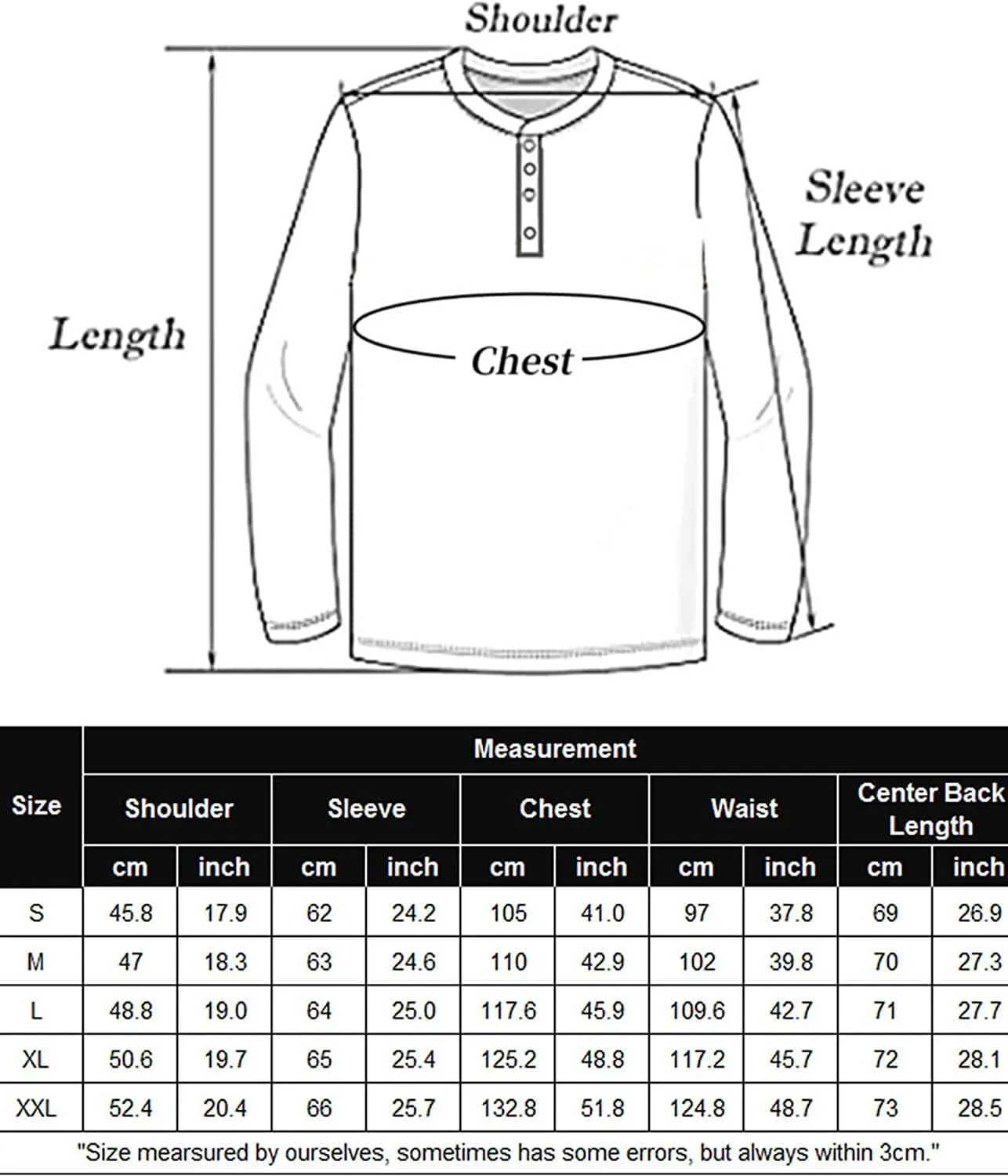 Basic Waffle Pullover Long Sleeve T-Shirt (US Only)