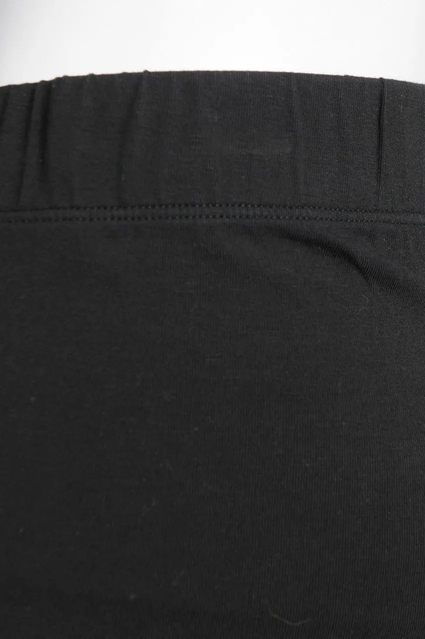 Black Cotton Leggings