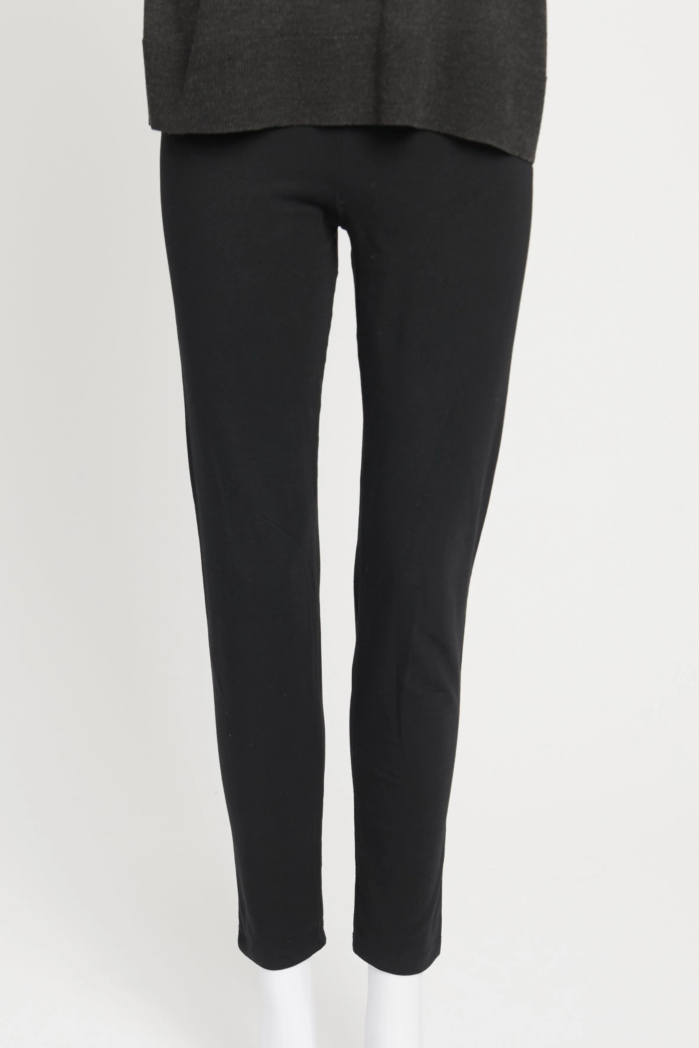 Black Cotton Leggings