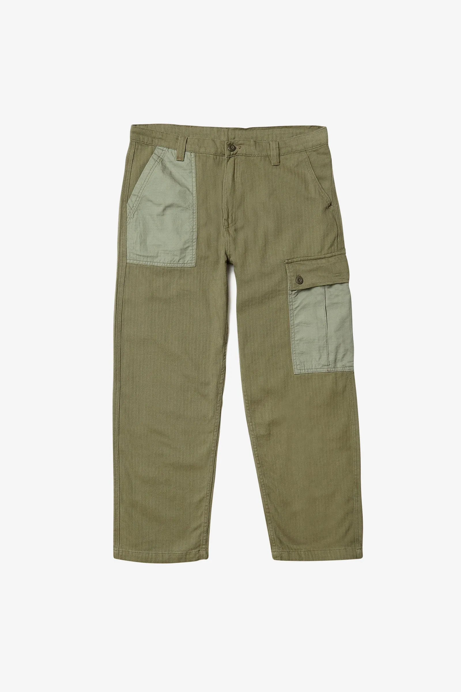 Blacksmith - Tonal Cargo Pants - Olive