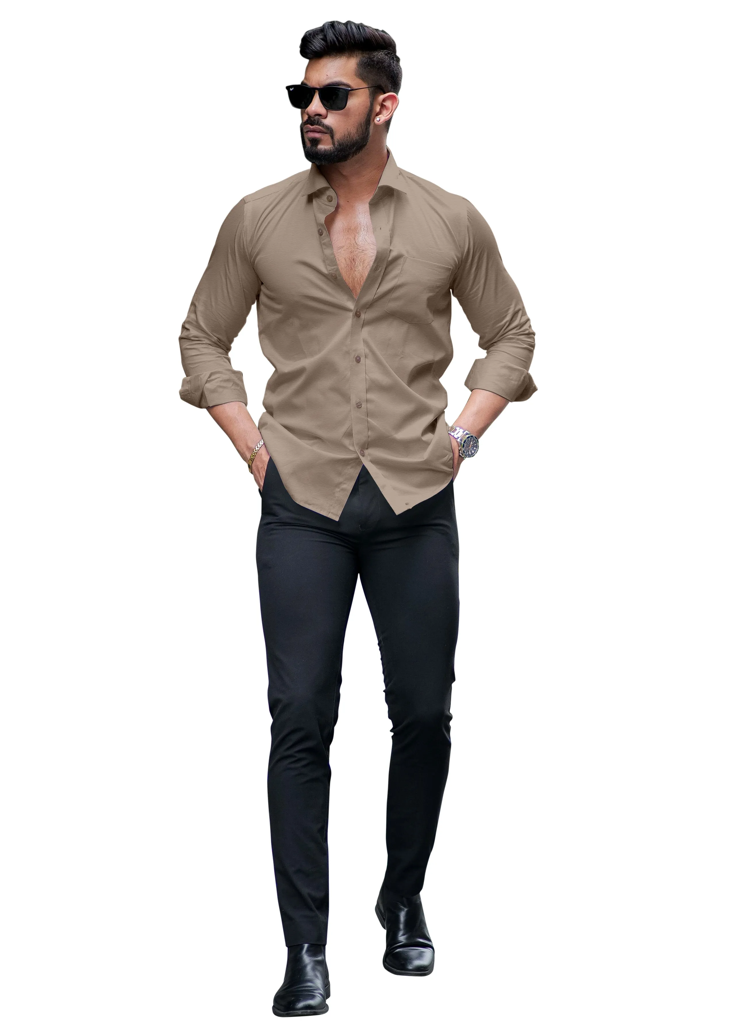 Bollywood Style Shirt With Trouser (Combo) S-13 P-01