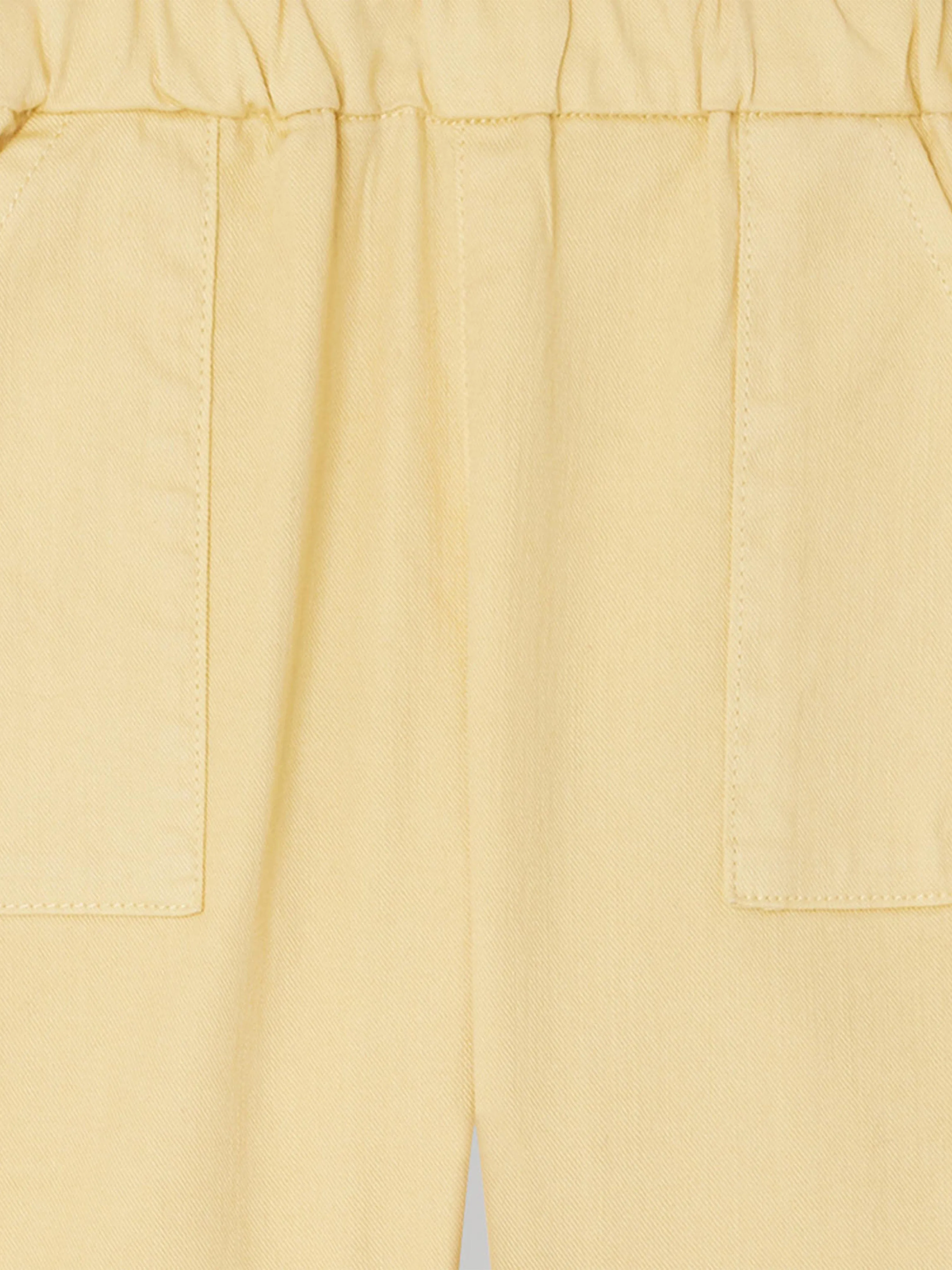 Bonpoint Baby Cotton Trousers in Yellow