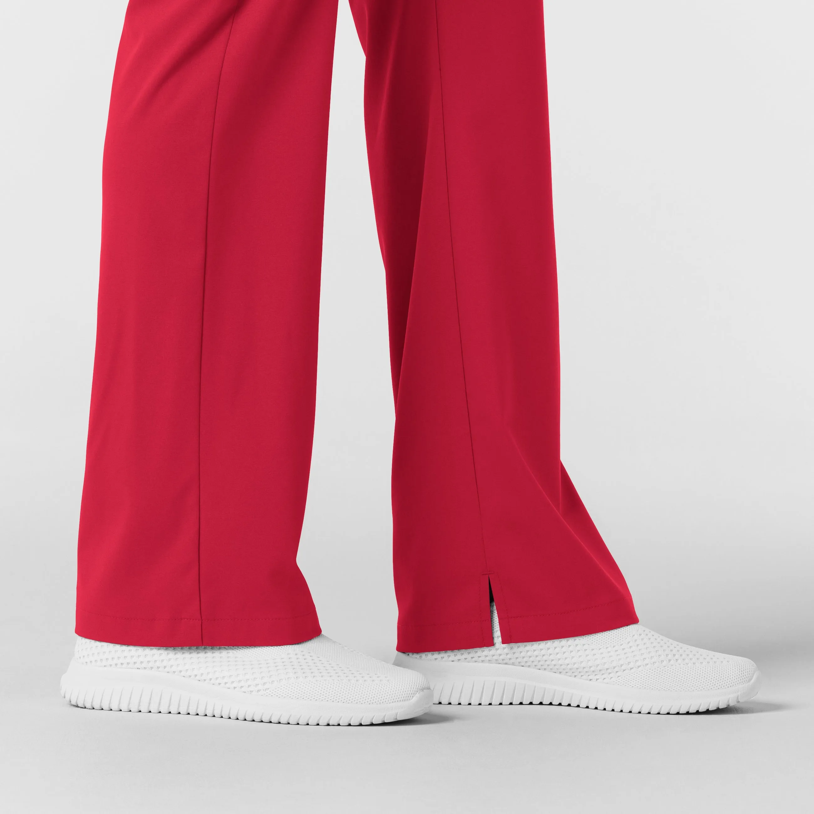 Boundless Women's Bootcut Scrub Pant - Red