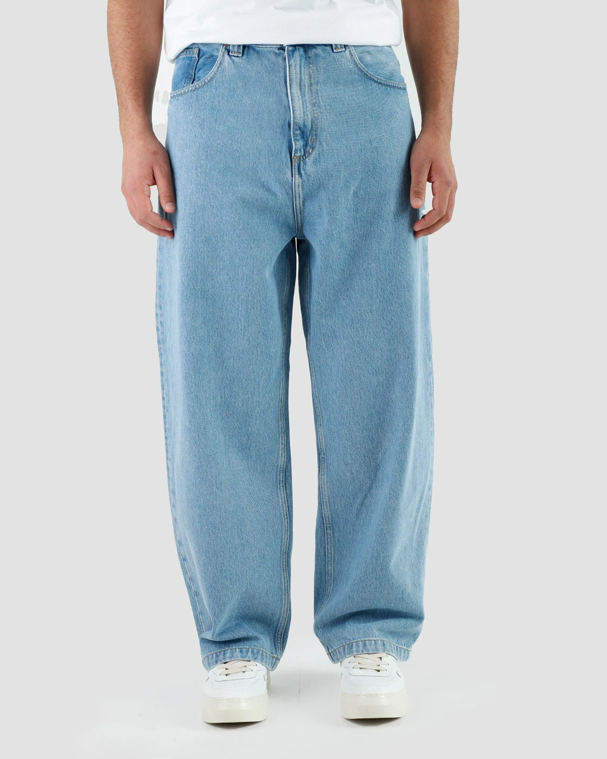 Brandon Pant - Blue stone bleached