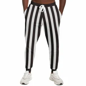 Brown Striped Classy Unisex Joggers with PLUS sizes