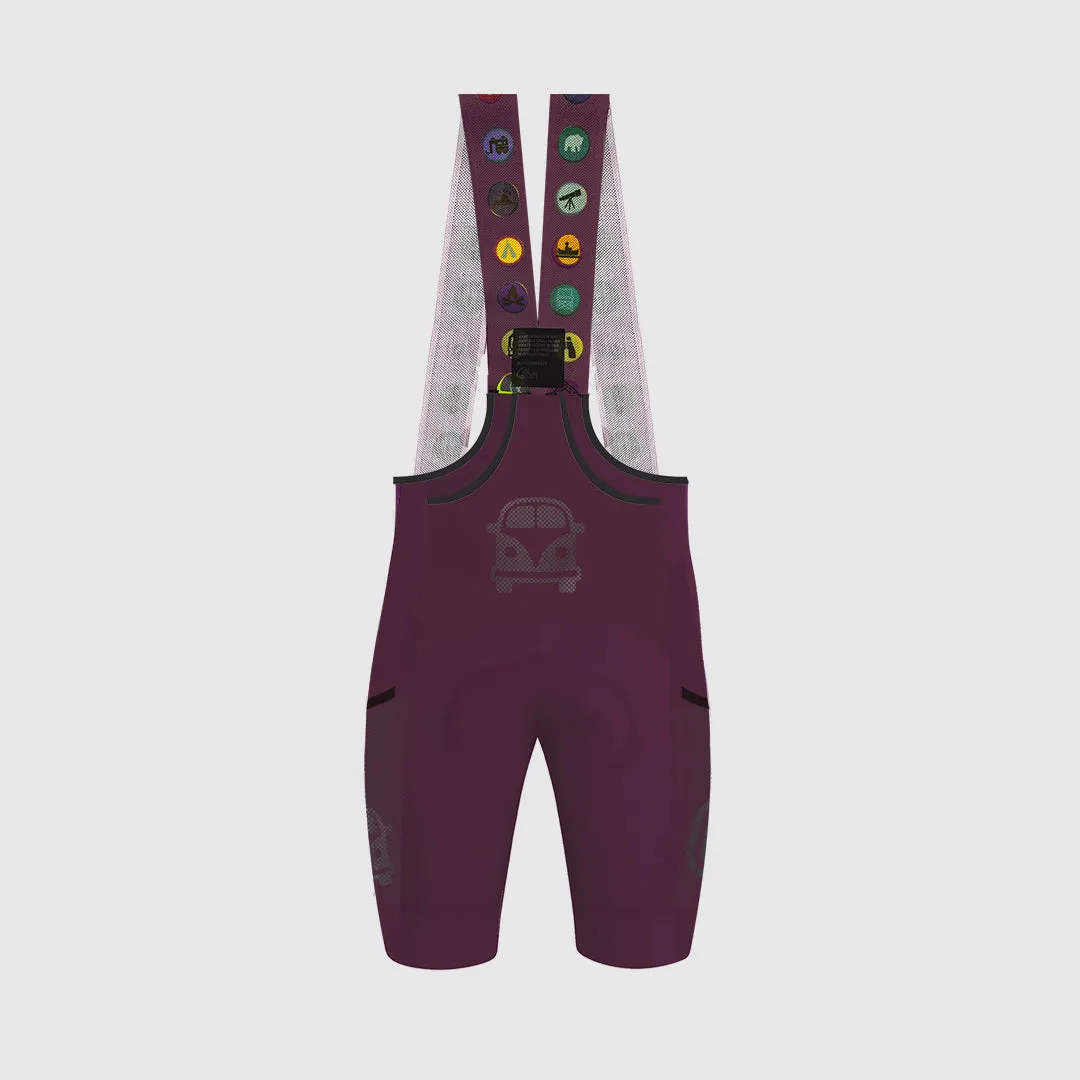 Camper Cargo Eggplant Womens Bibs