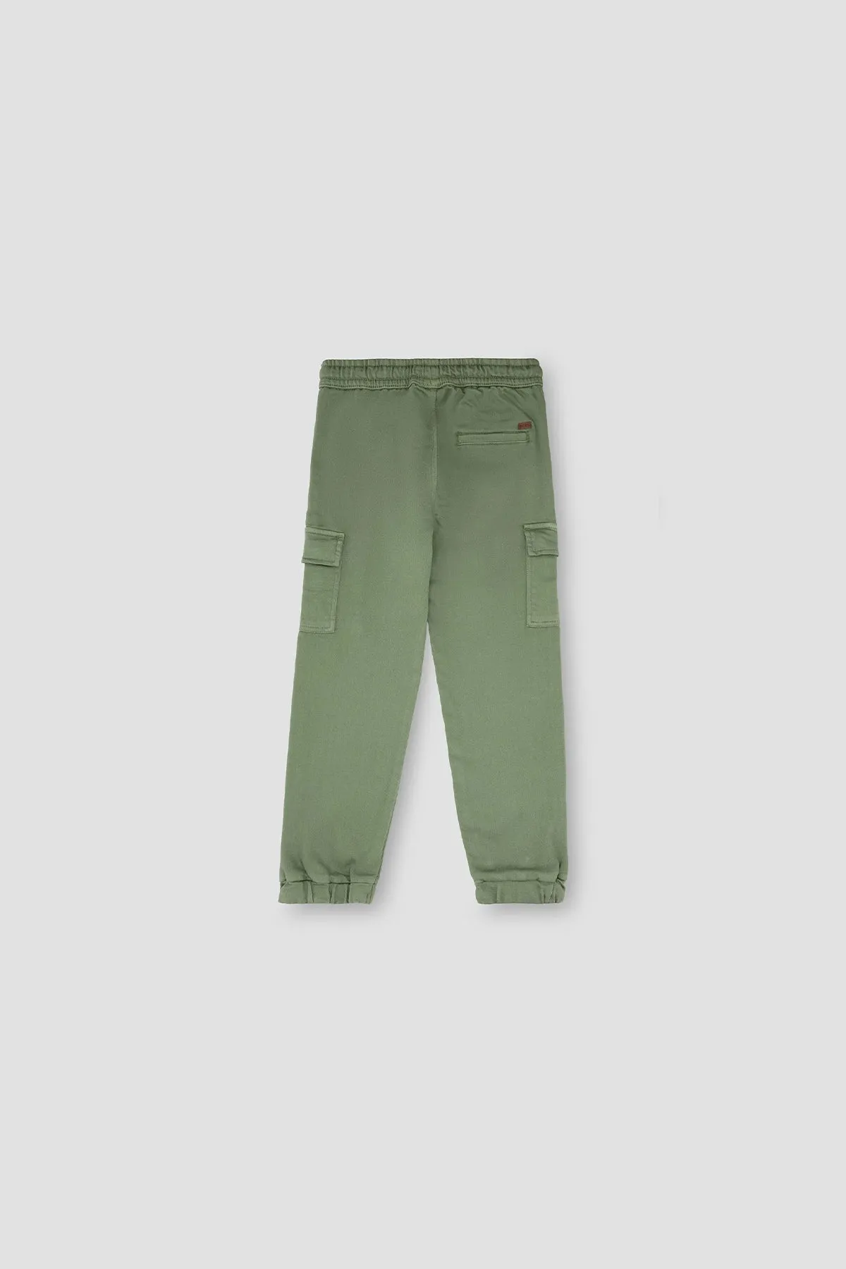 Cargo Jogger For Boy - Dark Green