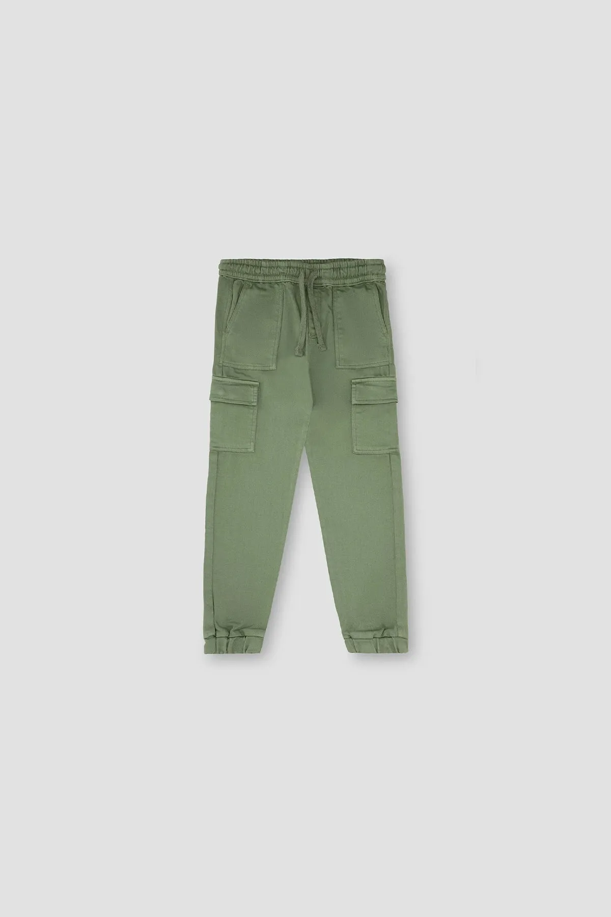 Cargo Jogger For Boy - Dark Green