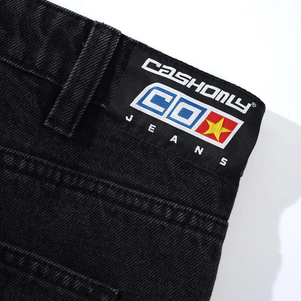 Cash Only 'Aleka Cargo' Jeans (Black)