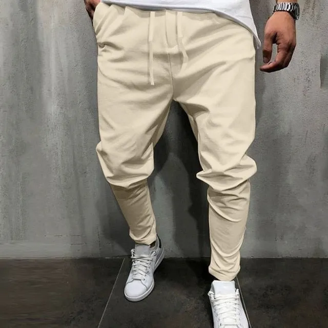 Casual Linen Cropped Pants