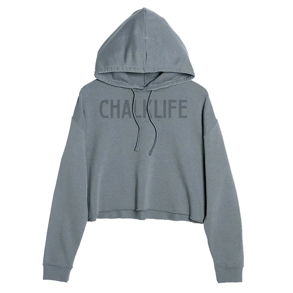 Chalklife - Cropped Hoodie