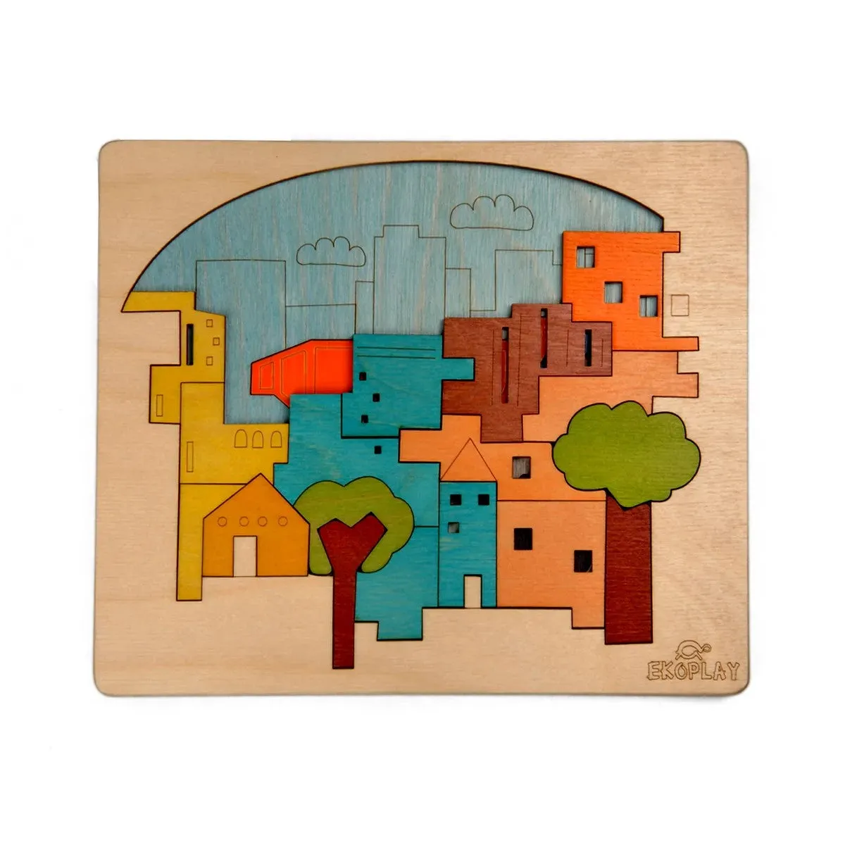 City Construction Layer Puzzle