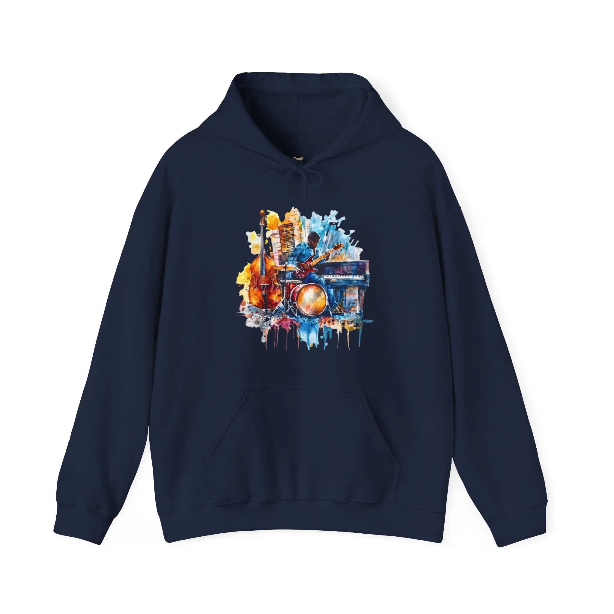 Classic Jazz Fusion Vibes Hoodie