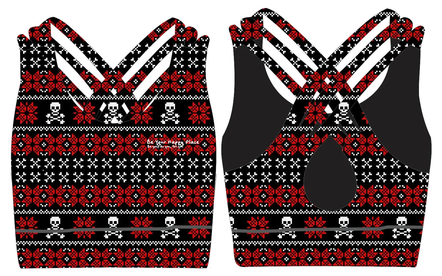 Cross Stitch Skulls *Pre-order* Activewear