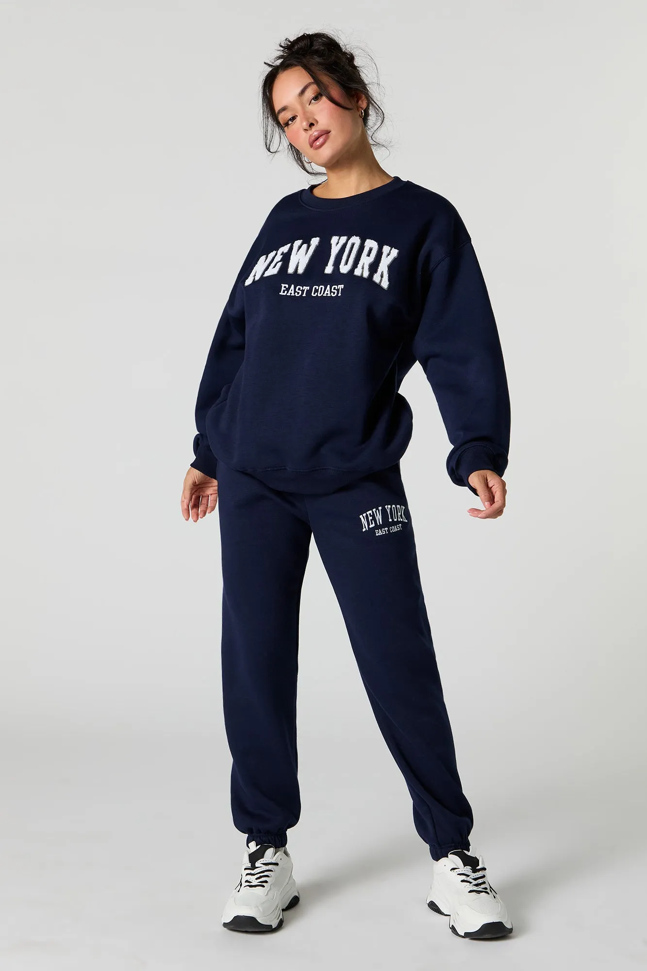 Destination Embroidered Fleece Jogger