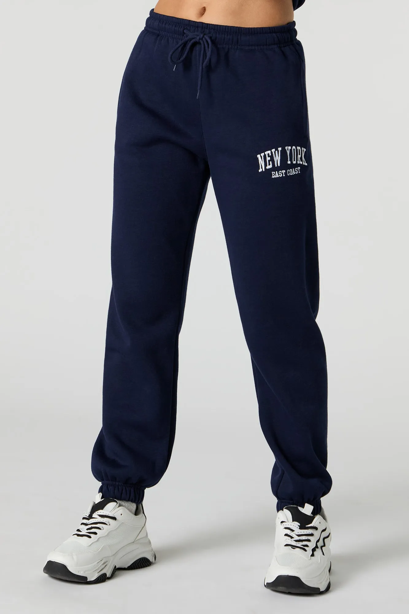 Destination Embroidered Fleece Jogger