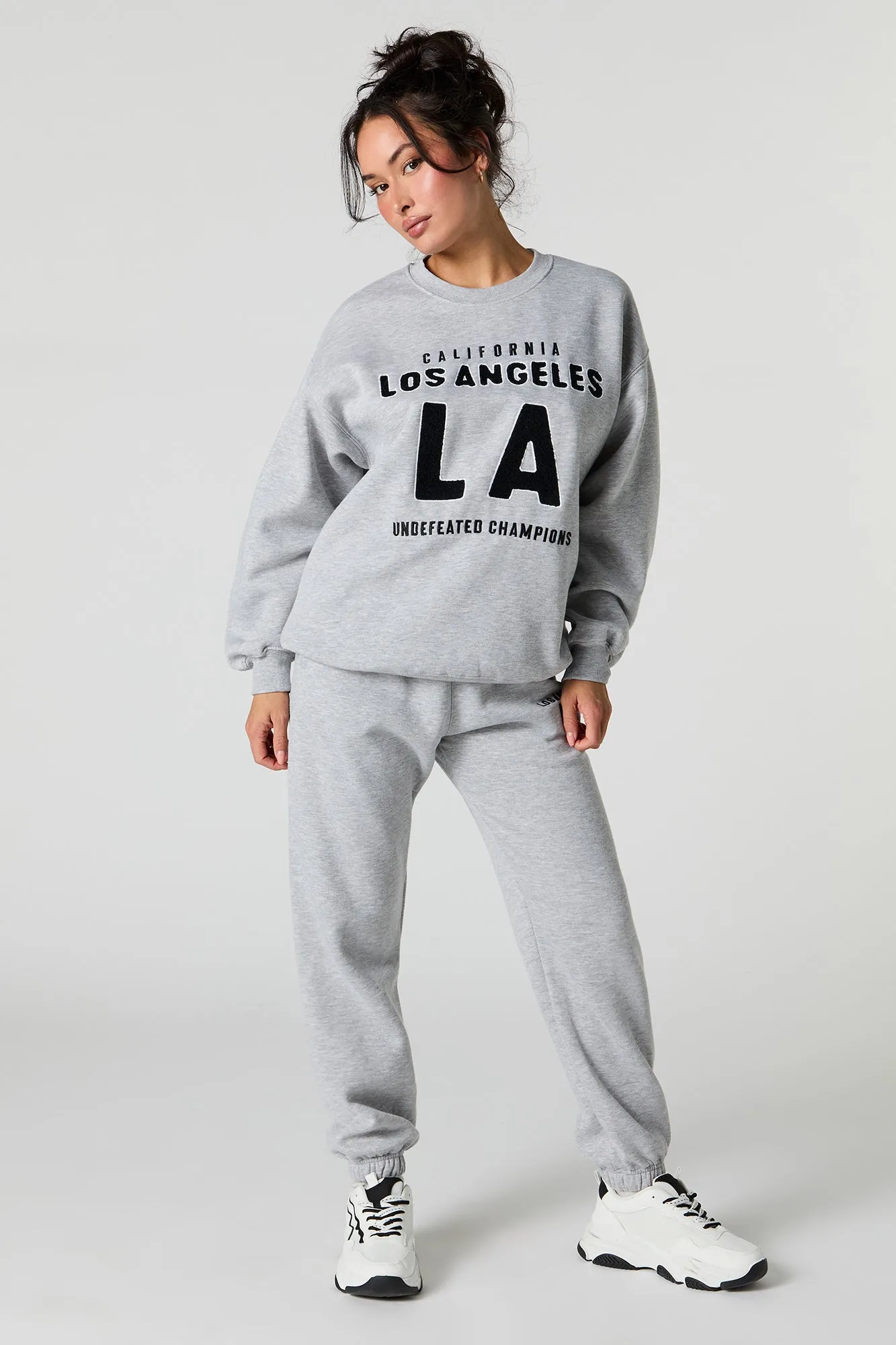 Destination Embroidered Fleece Jogger