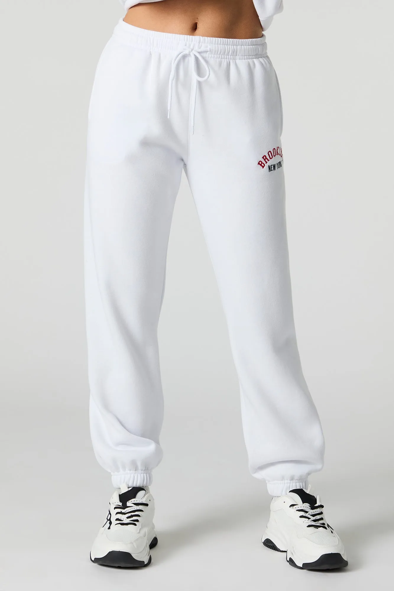 Destination Embroidered Fleece Jogger