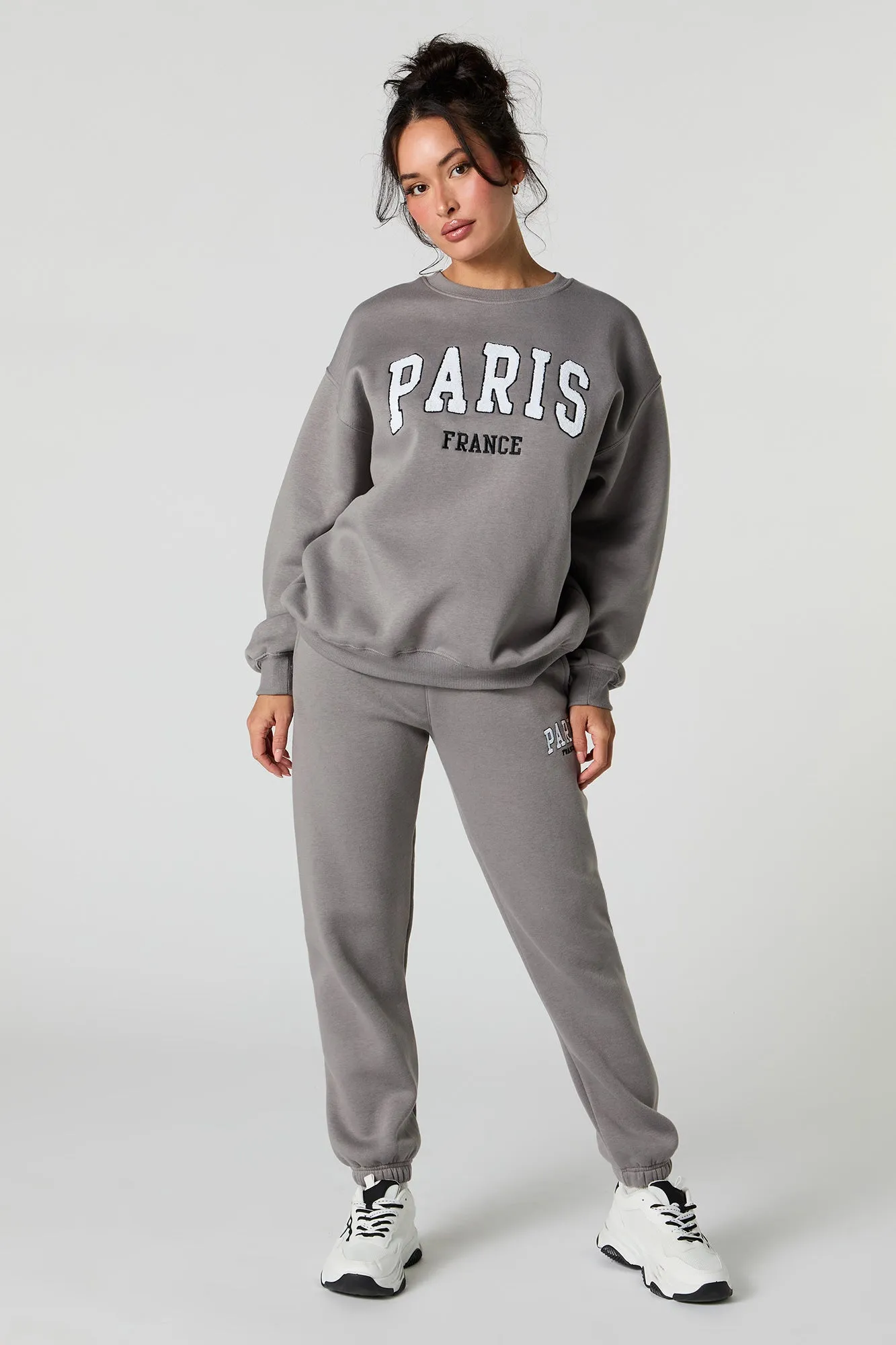 Destination Embroidered Fleece Jogger