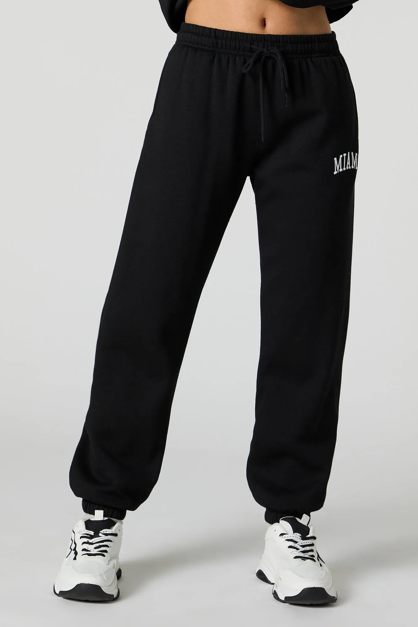 Destination Embroidered Fleece Jogger