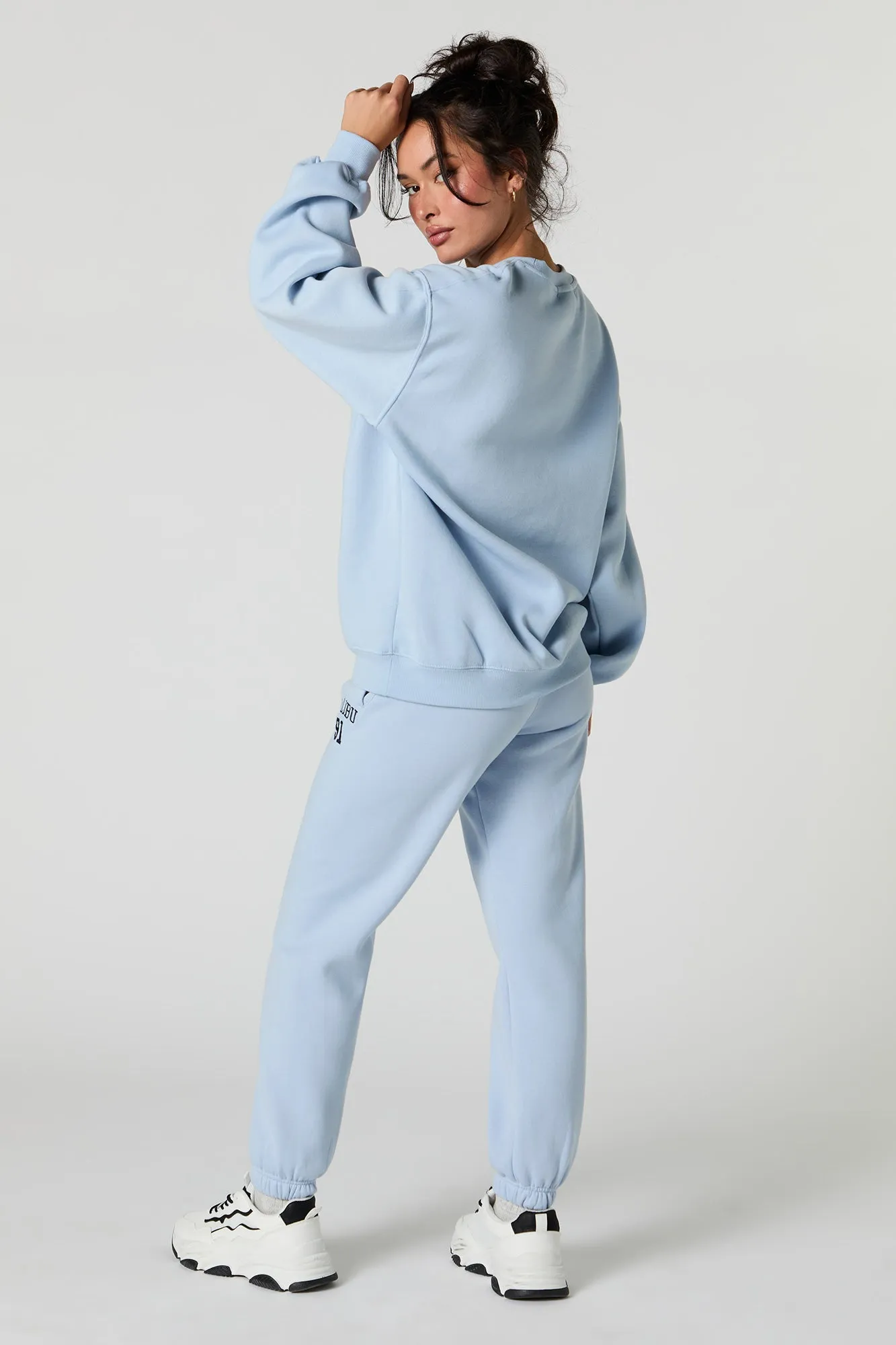 Destination Embroidered Fleece Jogger