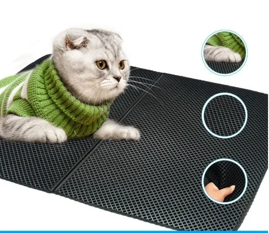 Double Layer Cat Litter Mat