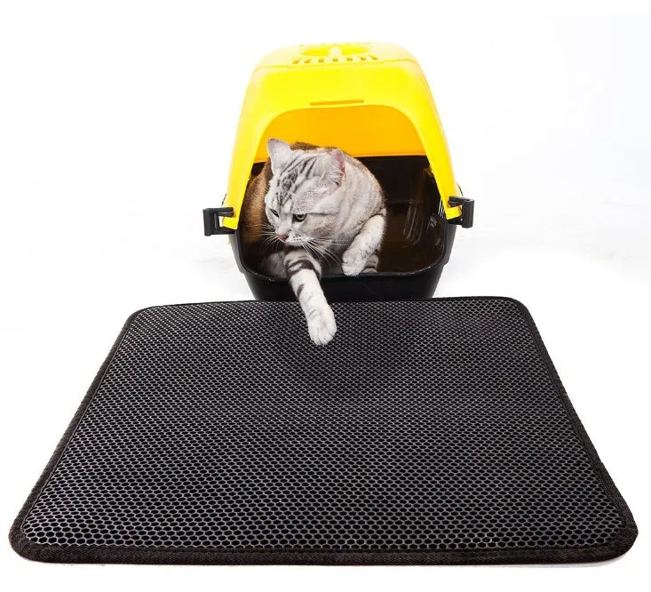 Double Layer Cat Litter Mat